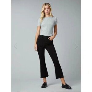 DL1961 Bridget Boot High Rise Instasculpt Crop Henderson Black